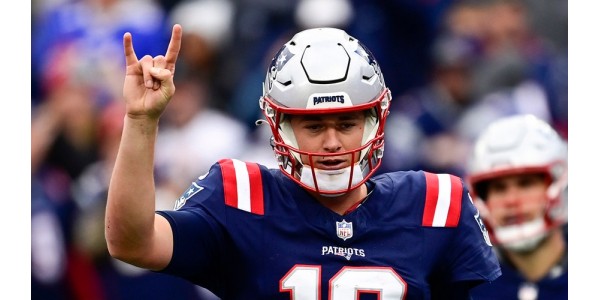 New England Patriots slog Buffalo Bills för första gången på tre år